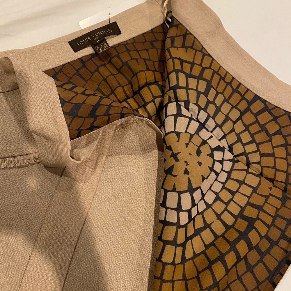 Louis Vuitton Wrap Skirt sz 38